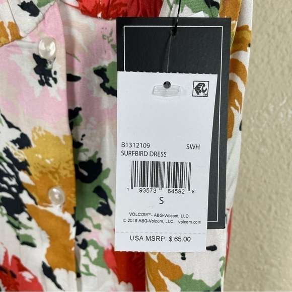 Volcom Floral Surfbird Dress - Picture 14 of 14
